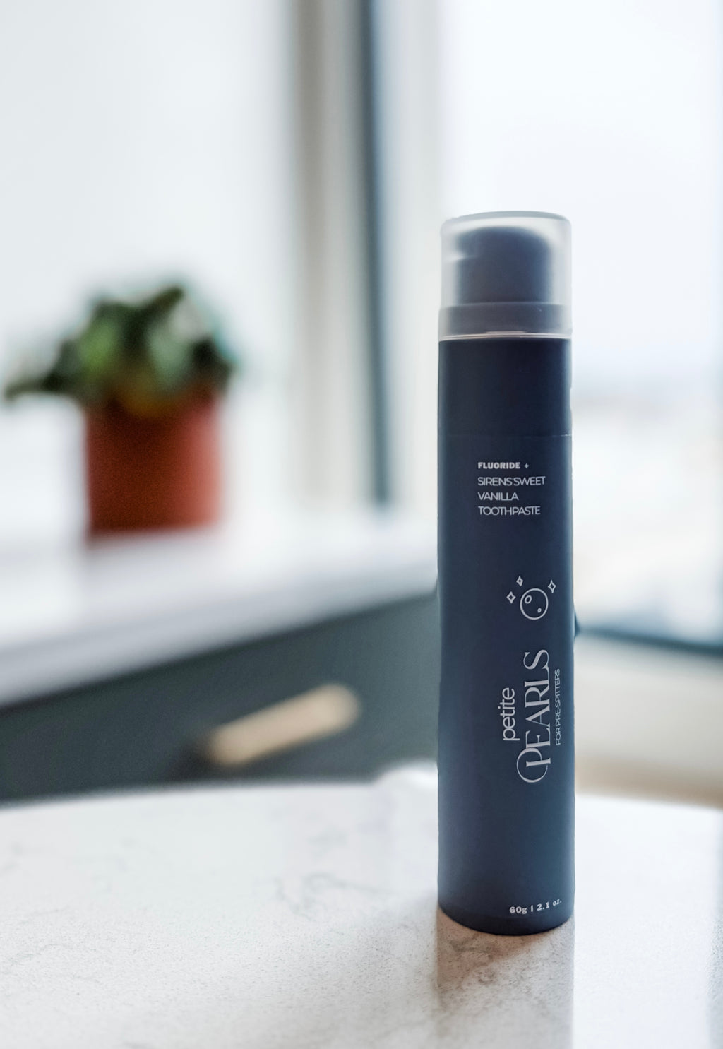 "Pre Spitter" Vanilla Toothpaste with Fluoride x 2  (for 6mo to 6yrs old)