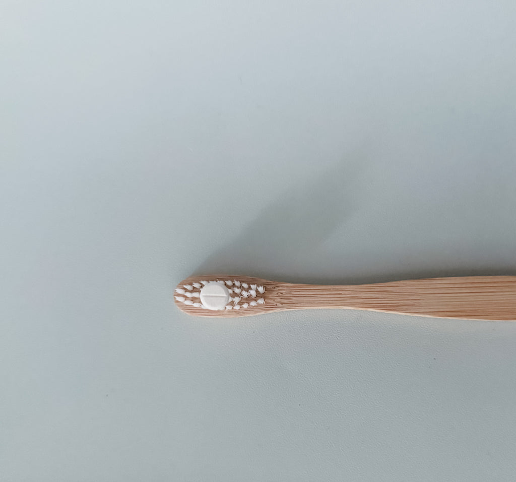 Fluoride Mint Toothpaste Tablets | 62 Tablets | Refill Pouch