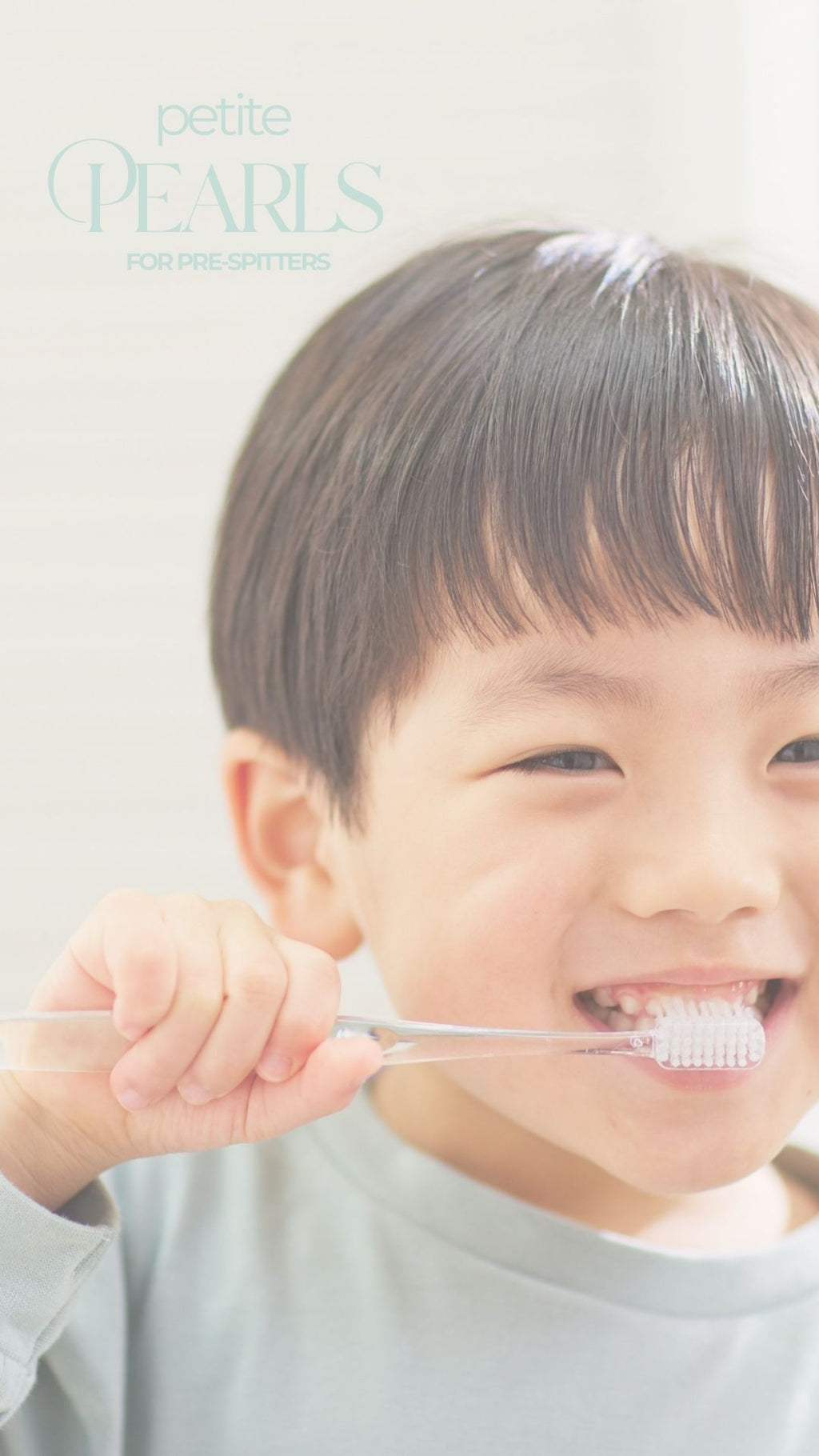 "Pre Spitter" Vanilla Toothpaste with Fluoride x 2  (for 6mo to 6yrs old)